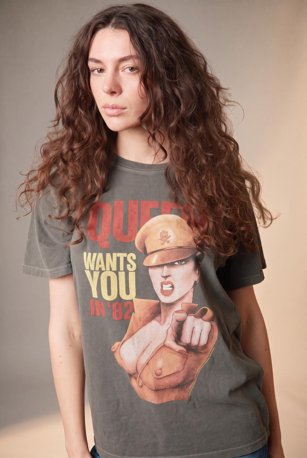 Queen Wants You Unisex Tee in S view 2 (top)