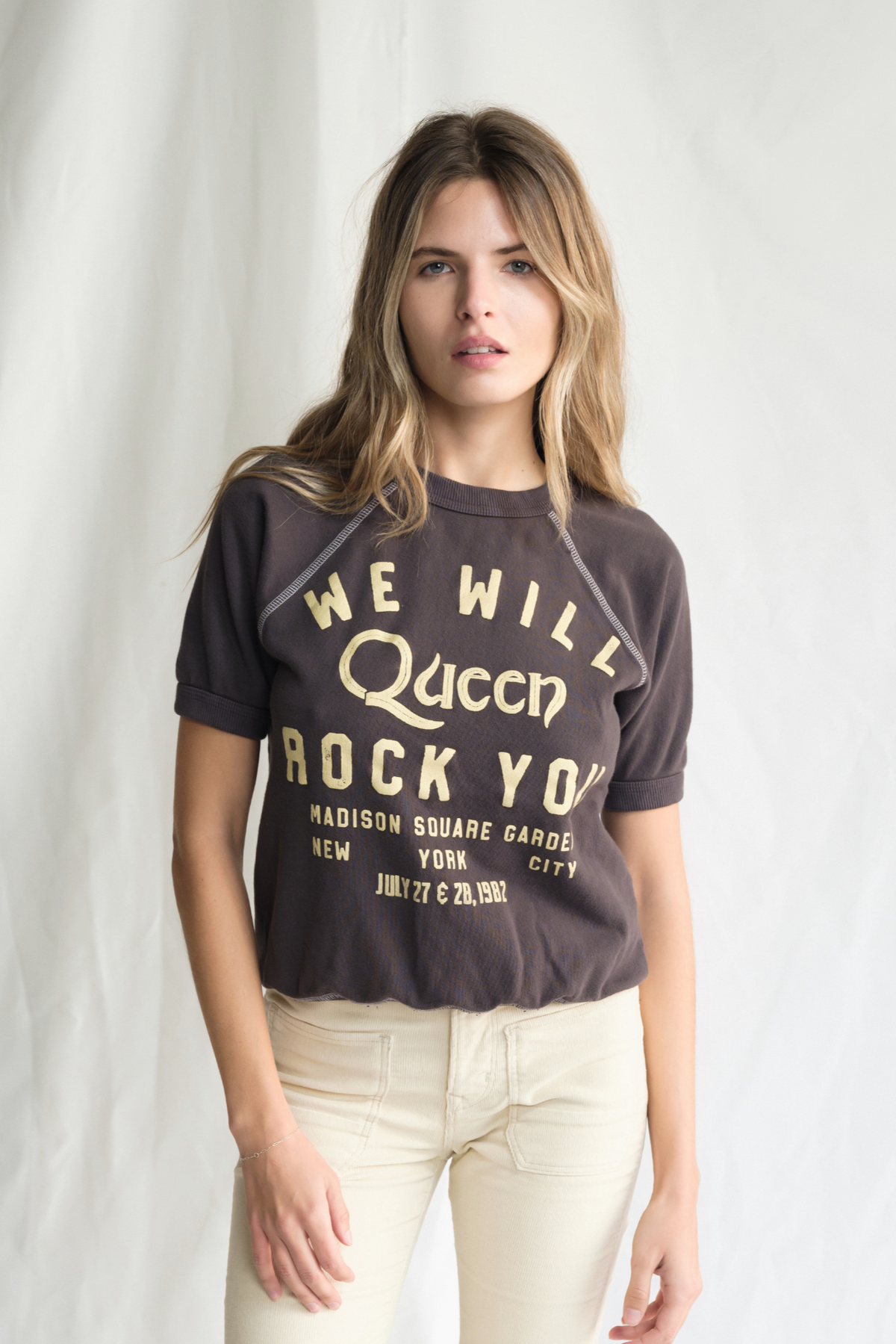 Queen We Will Rock You Raglan in M view 3 (top)