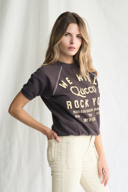 Queen We Will Rock You Raglan in S view 2 (top)