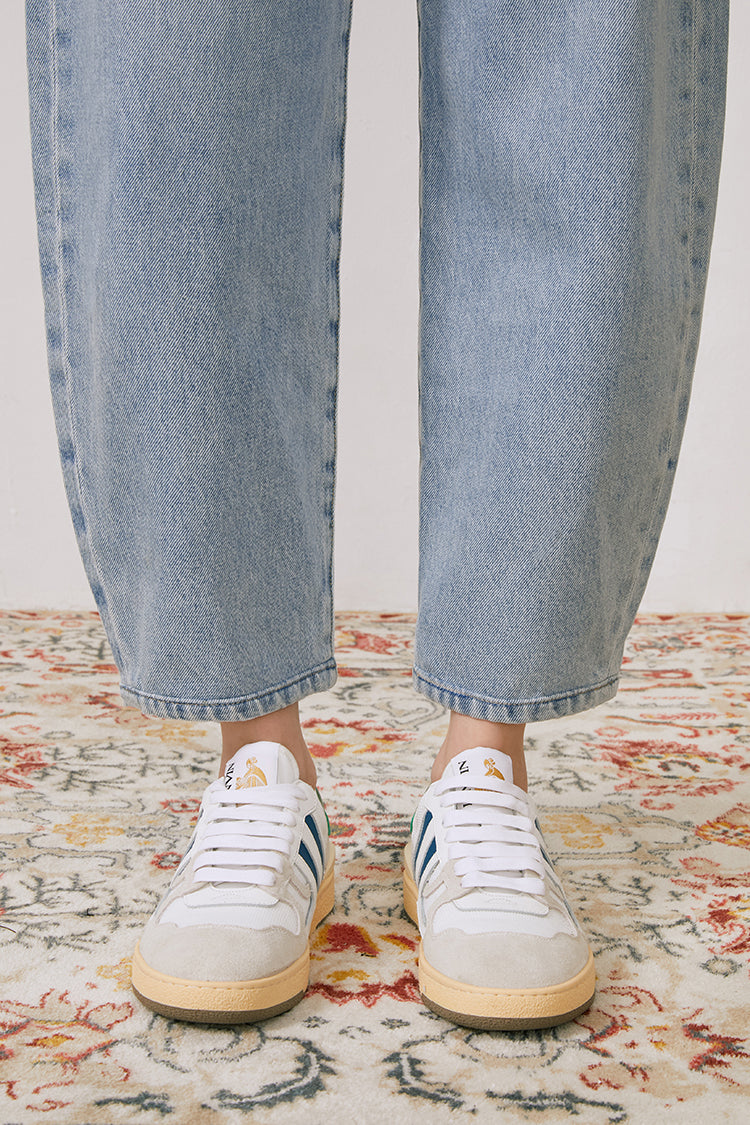 Queens of Noise High Rise Barrel Jeans - MeeeShop Women's Fashion