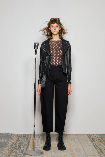 Queens of Noise High Rise Barrel Jeans - MeeeShop Women's Fashion