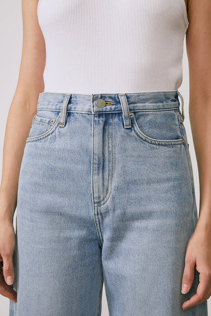 Queens of Noise High Rise Barrel Jeans Hj026 [final Sale] in Black view 8 - High-Waisted - Sale Jeans (bottom)