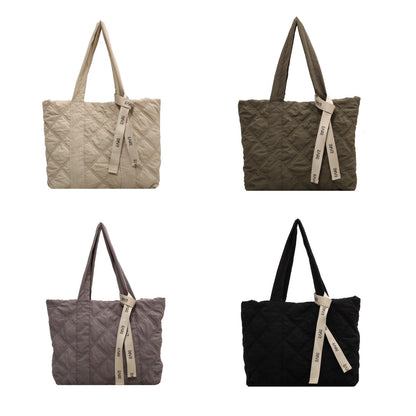 Quilted Tote view 7 - Quilted Tote Bag