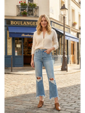 Raelynn Ultra High Rise Modern Wide Jeans 1 (24) (bottom) - wide jeans, modern wide jeans - shop at us.meeeshop