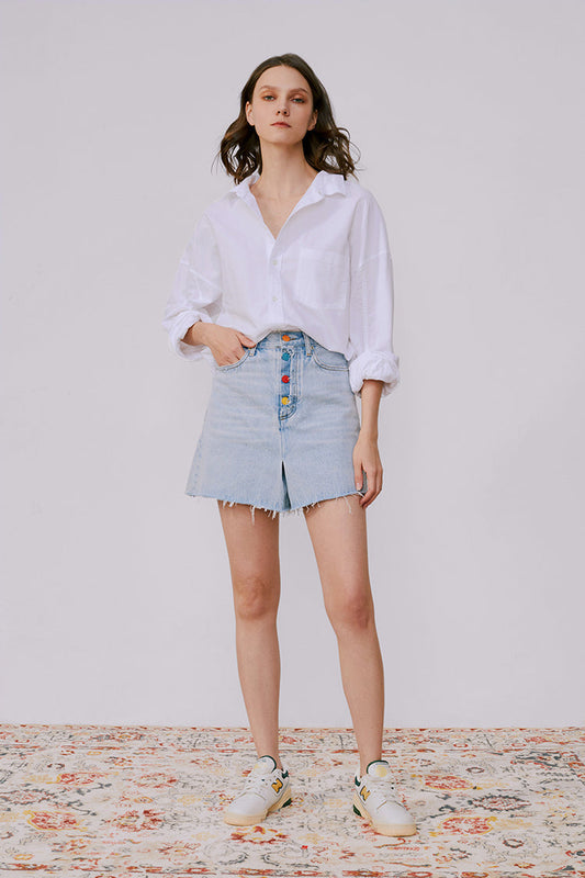 Rainbow Pleat Skort Hj119 [final Sale] in Like A Rock (piece)