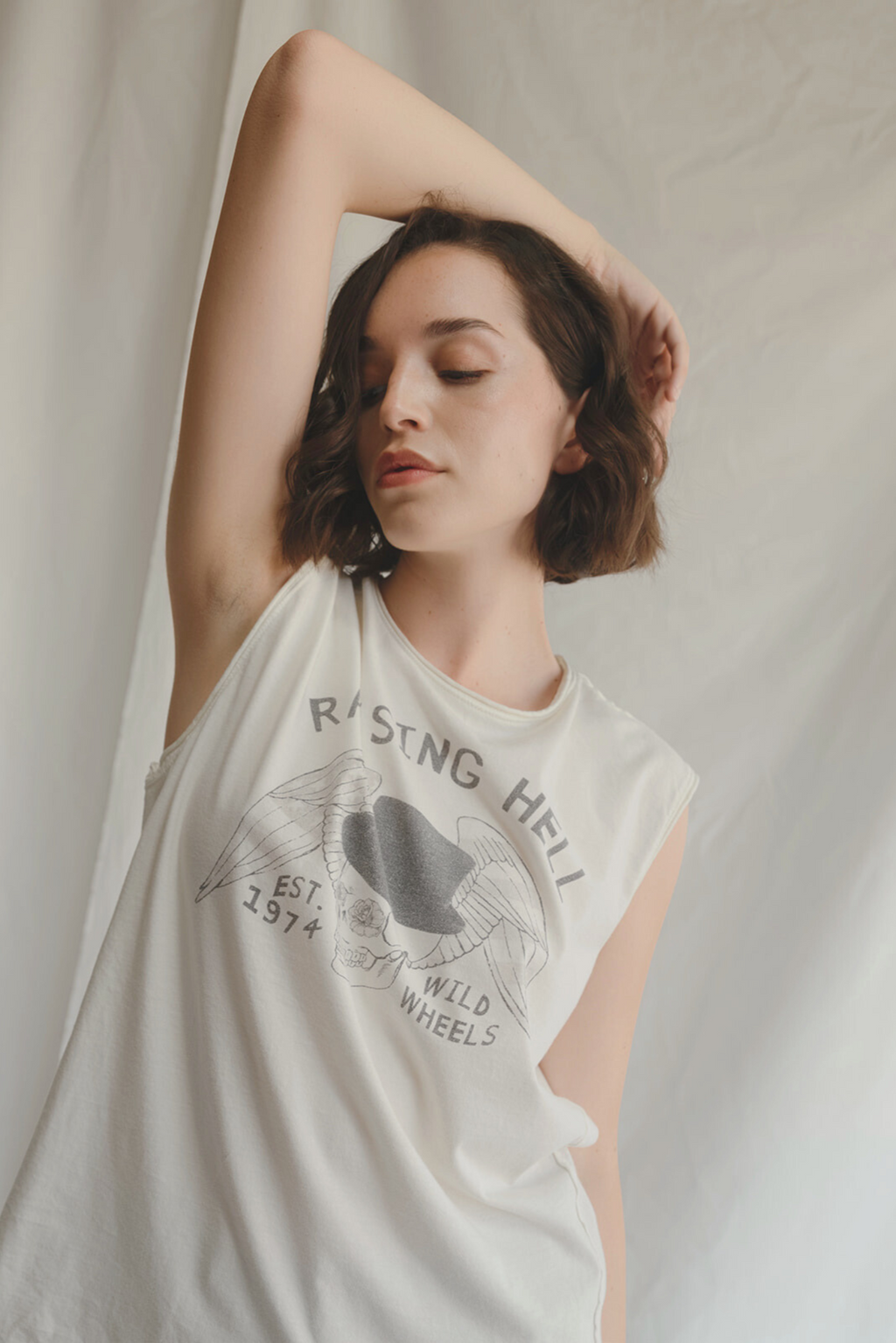 Raising Hell Tank L view 4 (top) - raising hell tank top, raisin hell tank top, raisin hell tank - shop at us.meeeshop