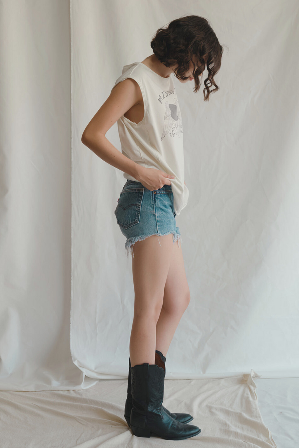 Raising Hell Tank M view 3 (top) - raising hell tank top, raisin hell tank top, raisin hell tank - shop at us.meeeshop