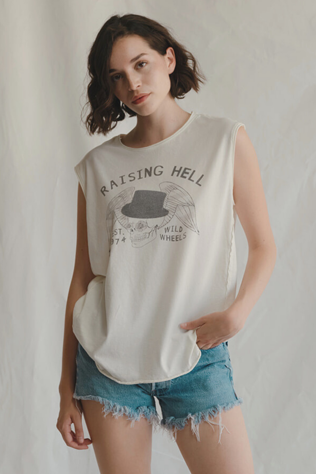 Raising Hell Tank XS (top) - raising hell tank top, raisin hell tank top, raisin hell tank - shop at us.meeeshop