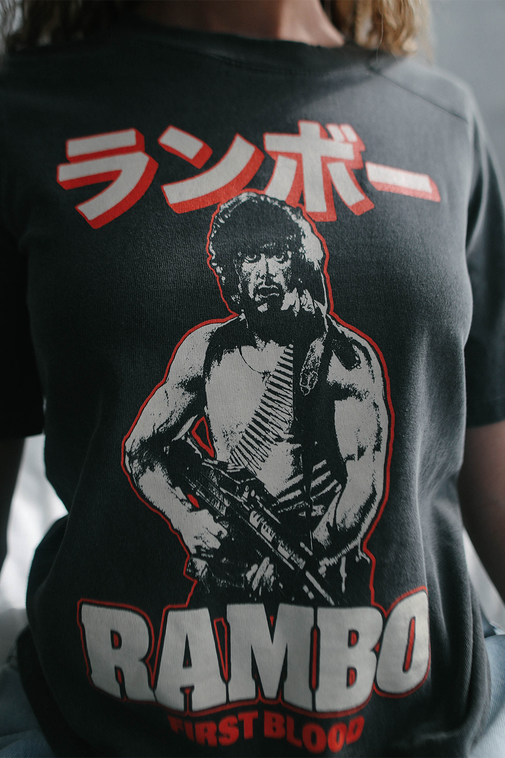 Rambo First Blood Japan Tee in XL view 5 (top)