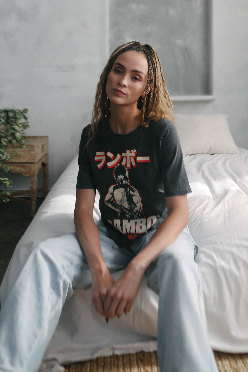 Rambo First Blood Japan Tee in XS (top)