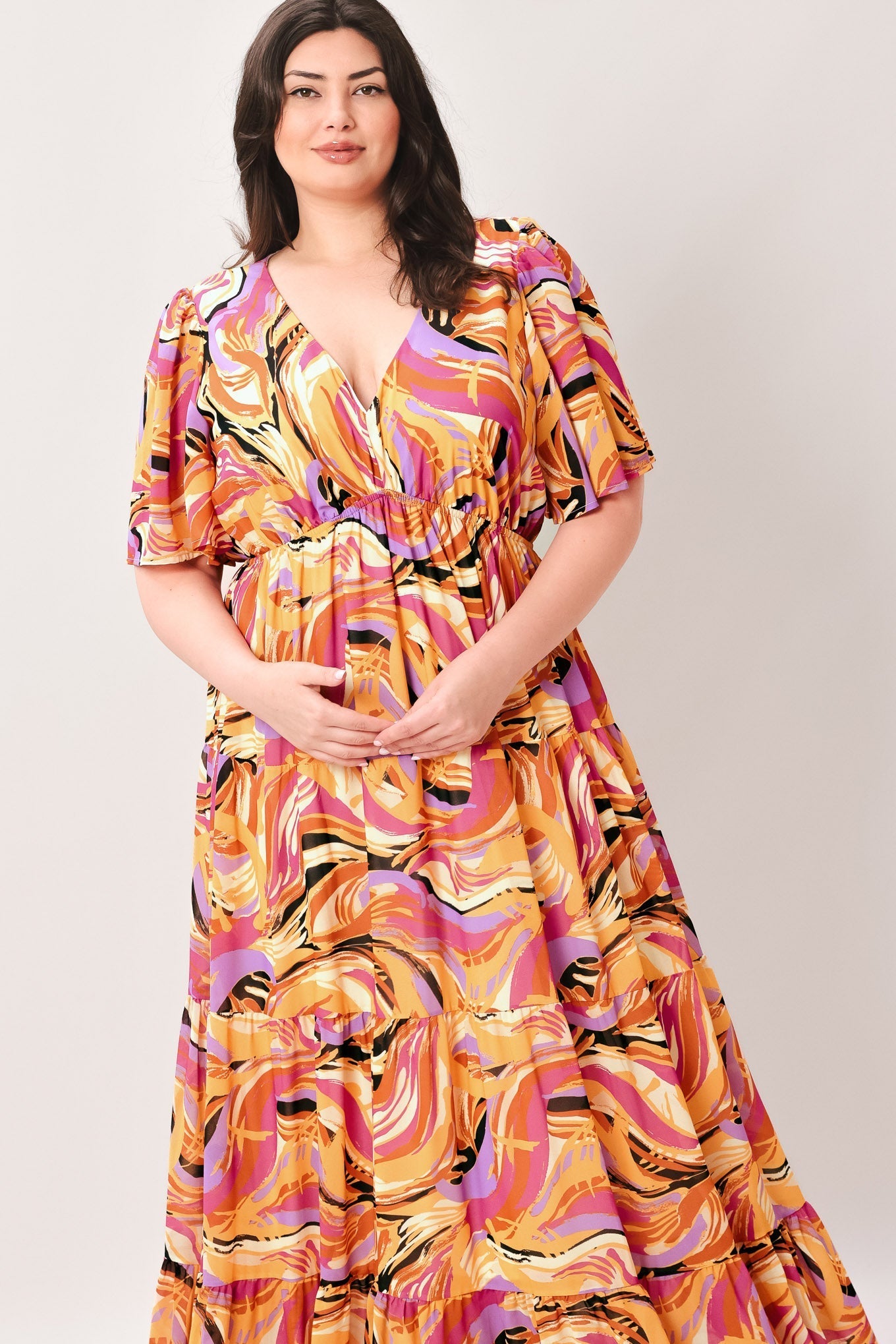 Refreshing Vibe Woven Maxi Dress view 6