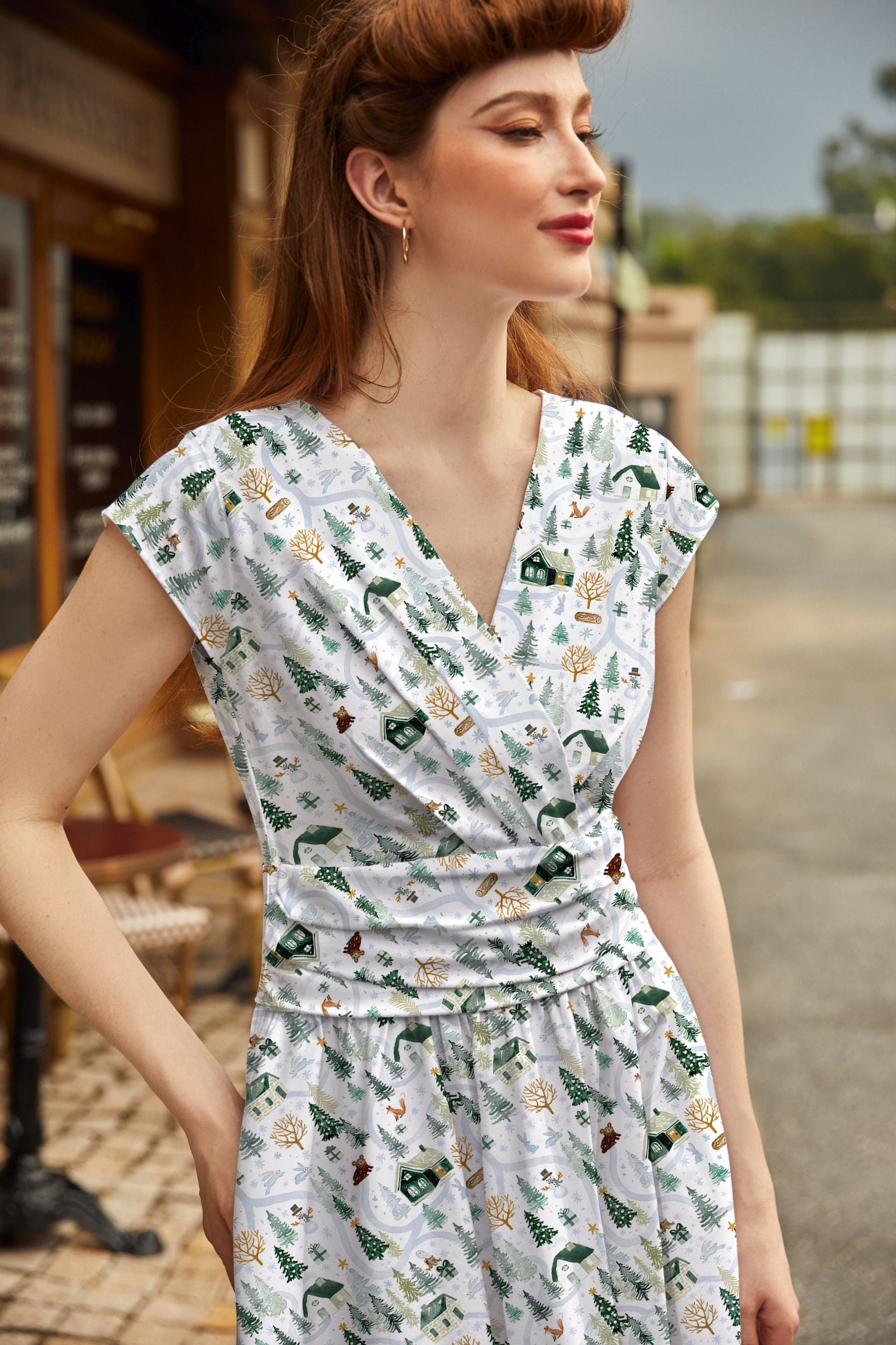 Retrolicious Animal Town Greta Dress in XL view 5