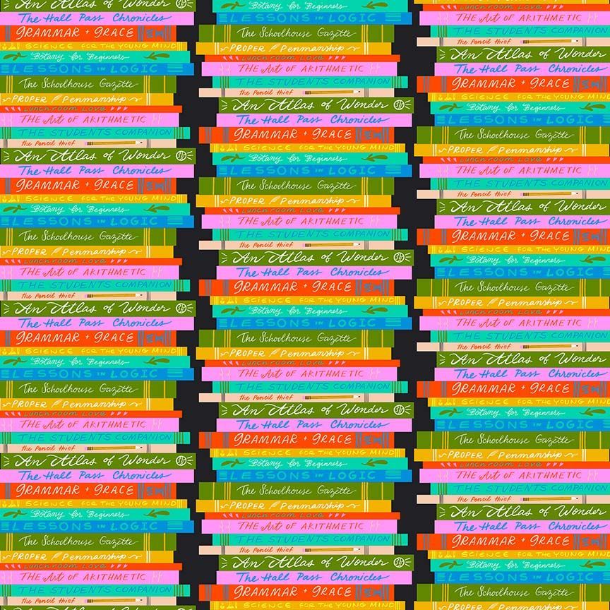 Retrolicious Book Stacks Vintage Dress in S view 2 - Book Stack Dresser