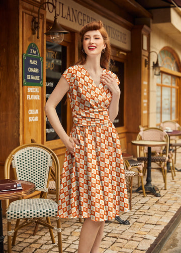 Retrolicious Cotton Candy Greta Dress - MeeeShop Women's Fashion