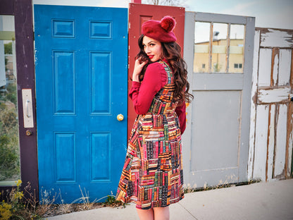 Retrolicious Don't Judge a Book by Its Cover Fit & Flare Dress in L view 4 - Don T Judge By Dress Quotes
