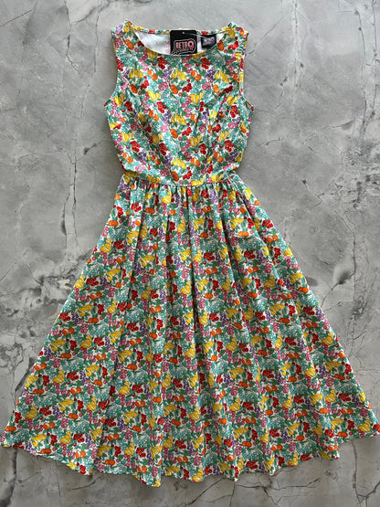 Retrolicious Farmer's Market Midi Dress in XL view 5 - Farmers Market Dress To Impress