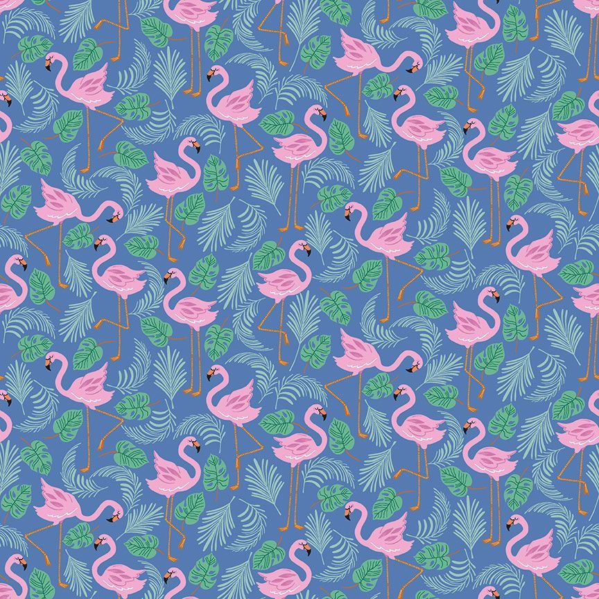 Retrolicious Flamingo Skater Skirt in S view 2
