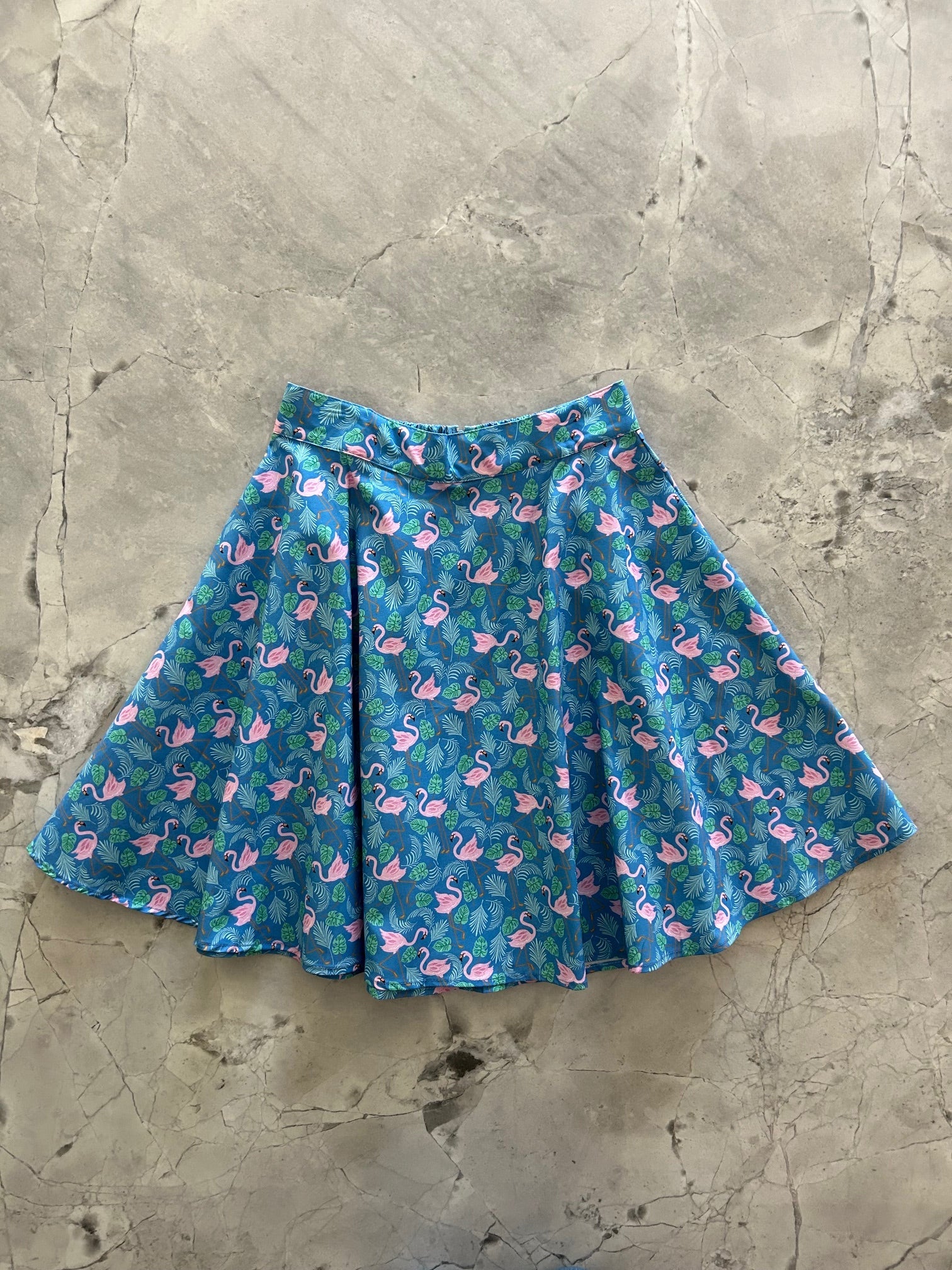 Retrolicious Flamingo Skater Skirt in XL view 5