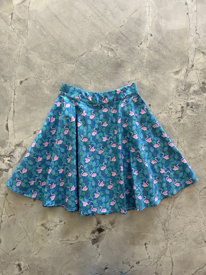 Retrolicious Flamingo Skater Skirt in XL view 5