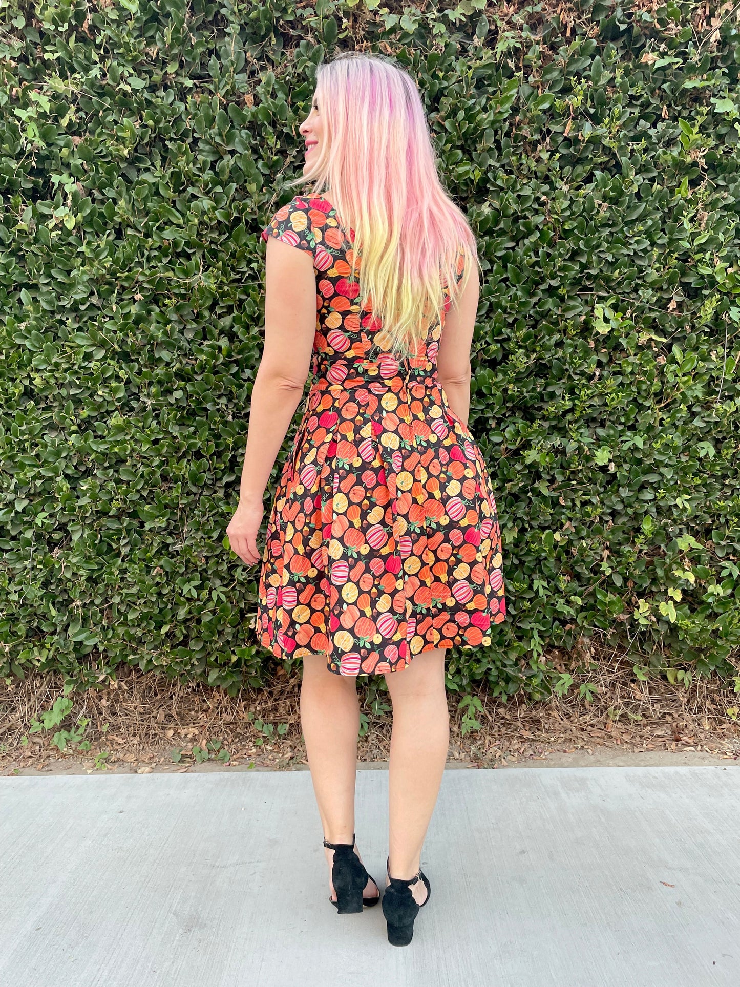 Retrolicious Gourdgeous Margaret Dress in L view 4