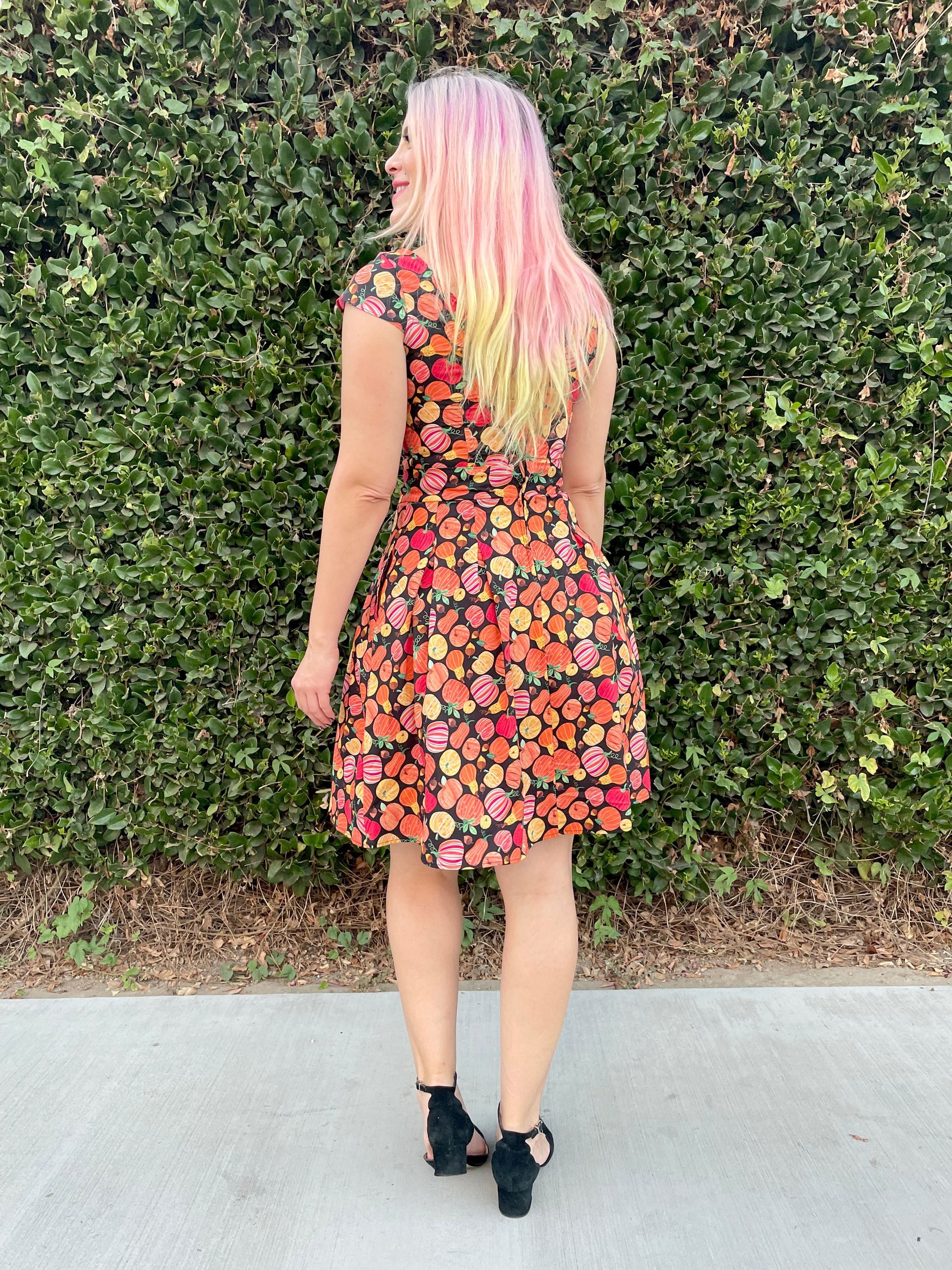 Retrolicious Gourdgeous Margaret Dress in L view 4