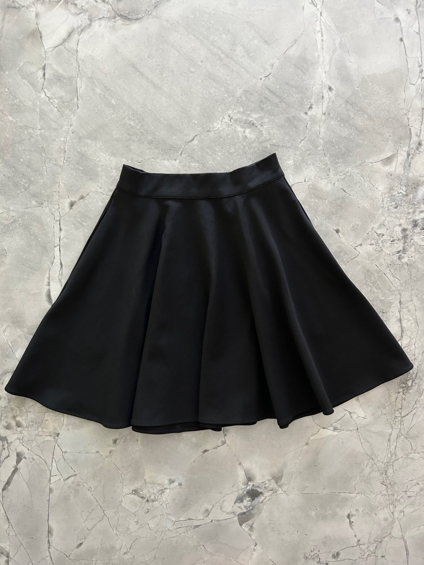 Retrolicious Harper Skater Skirt in Black in S view 2 - Black Skirt