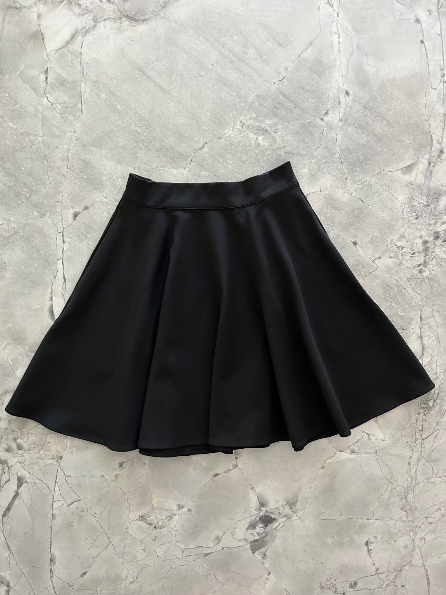 Retrolicious Harper Skater Skirt in Black in S view 2 - Black Skirt