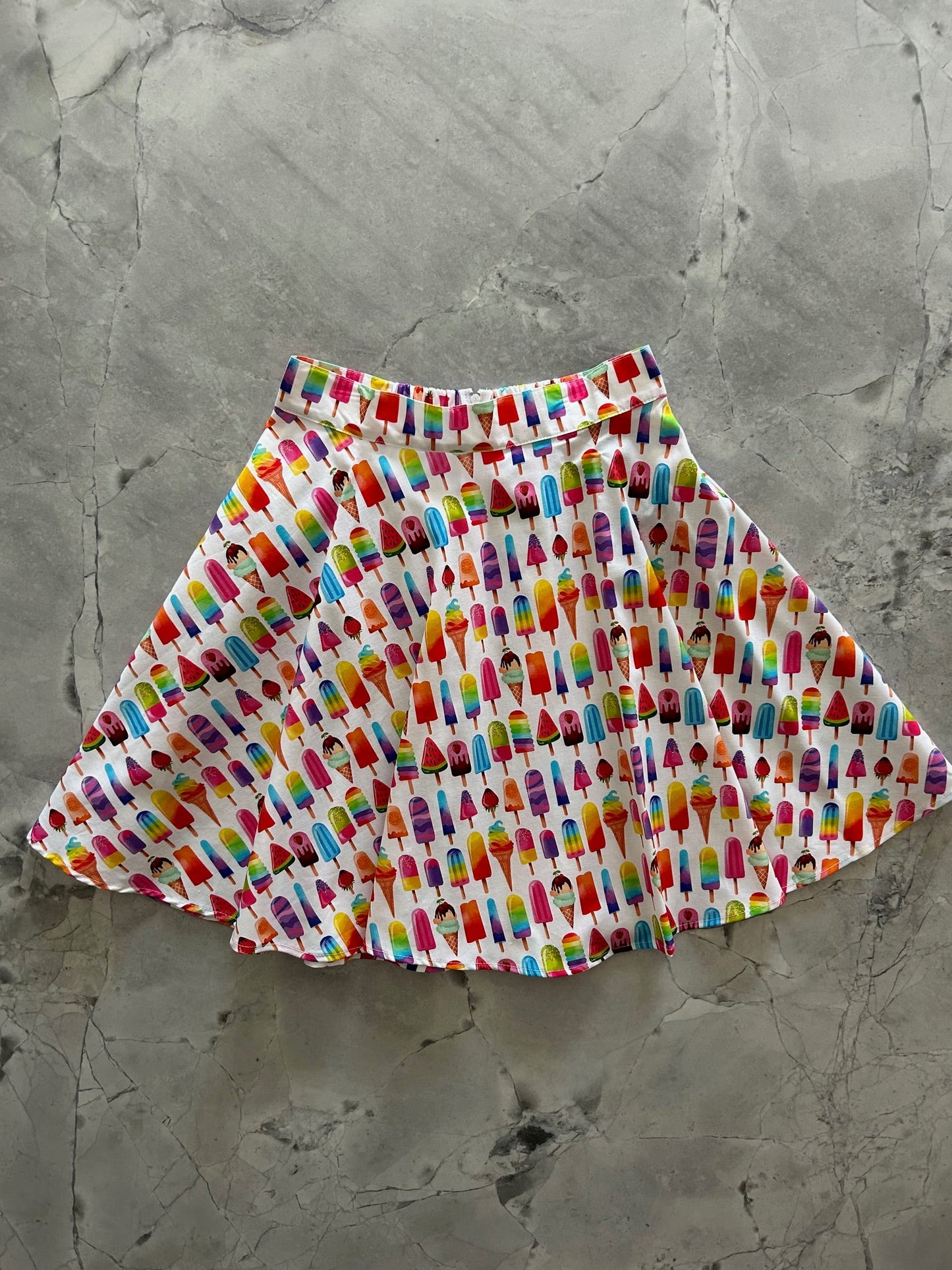 Retrolicious Ice Cream Skater Skirt in M view 3