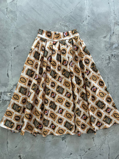 Retrolicious Mushrooms Doris Skirt Dress in M view 3