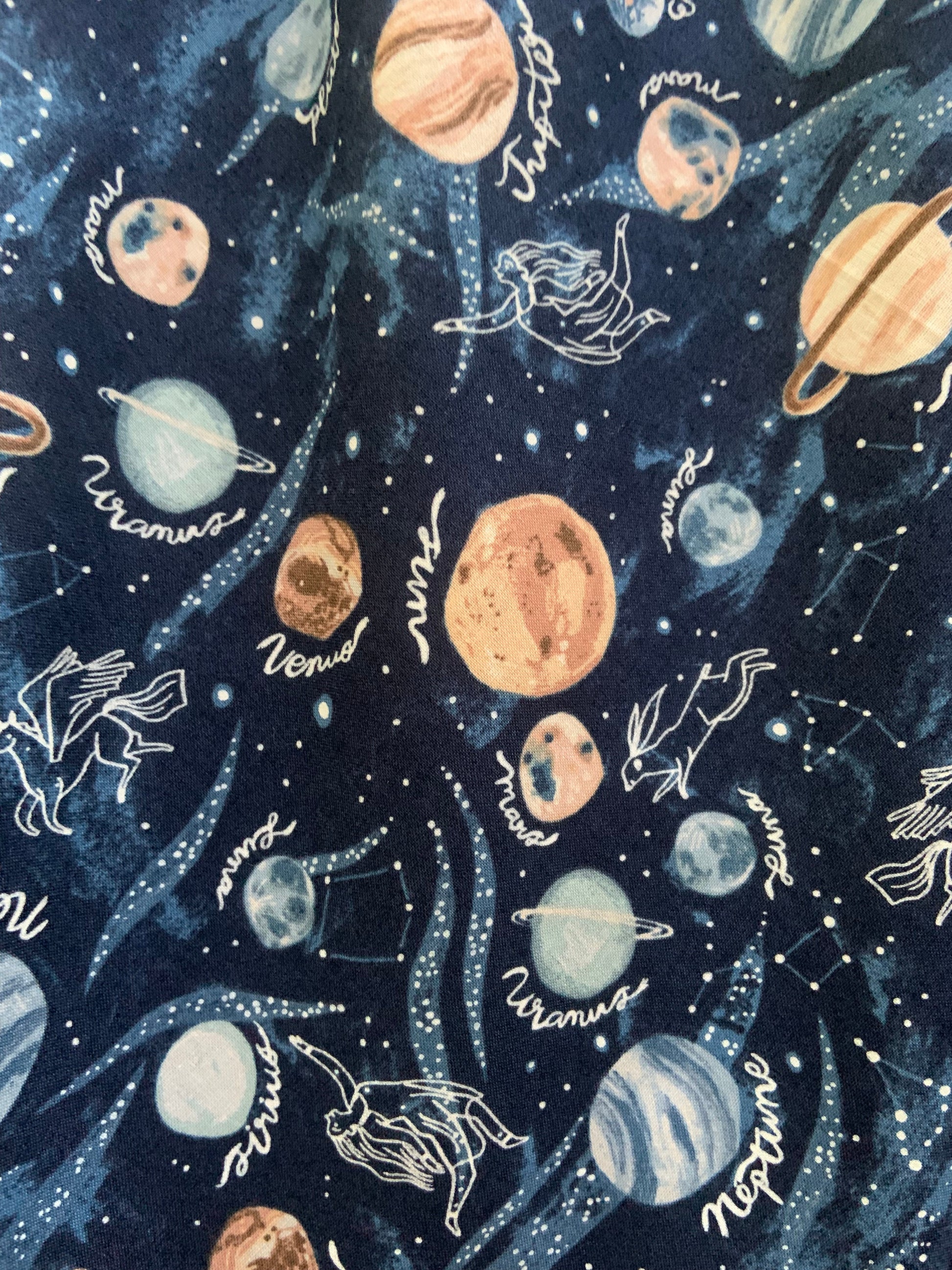 Retrolicious Planets Vintage Dress in M view 2 - Planet Vintage Dress