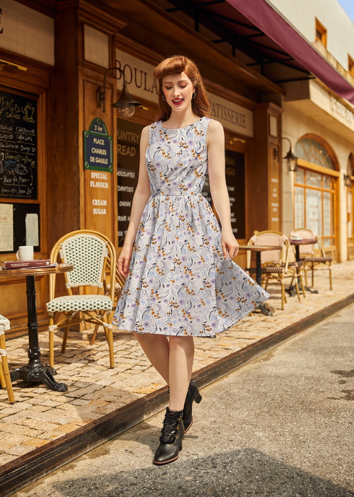 Retrolicious Pollinators Vintage Dress in M view 3 - Pol Dress