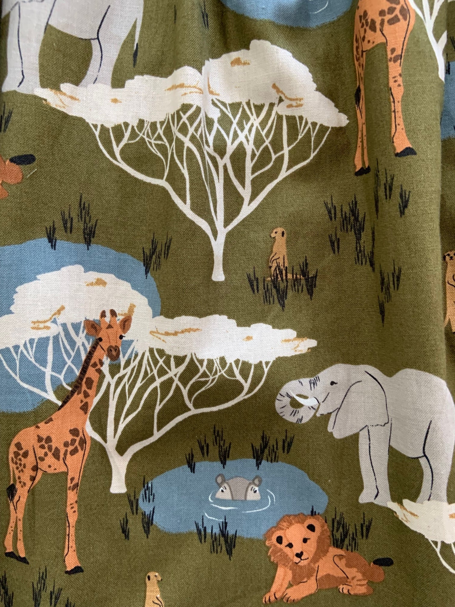 Retrolicious Safari Collared Dress in M view 2 - Safari Collar Dress