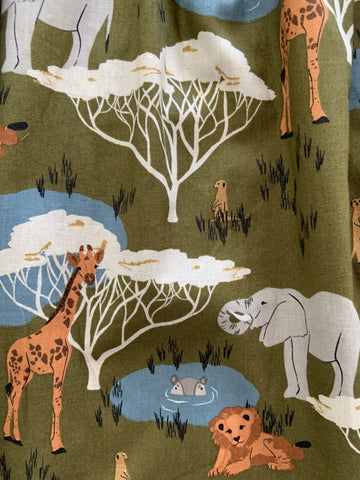 Retrolicious Safari Collared Dress in M view 2 - Safari Collar Dress