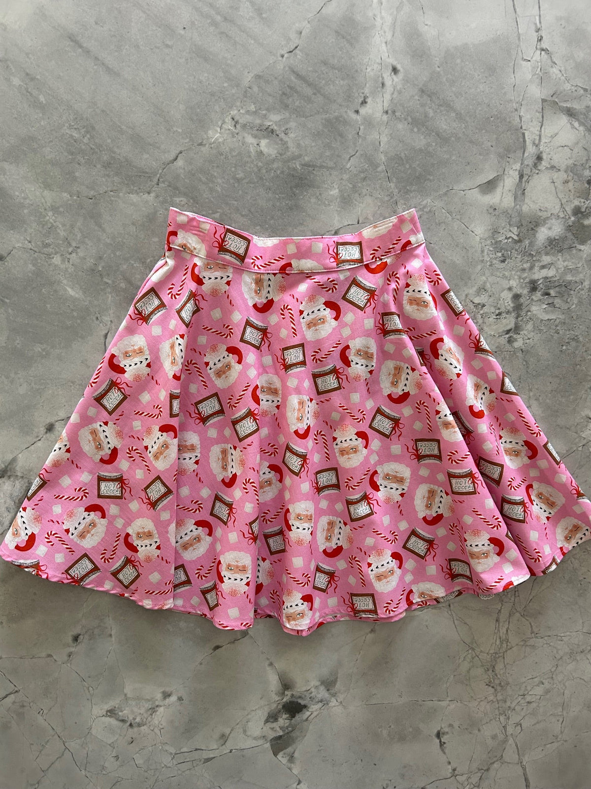 Retrolicious Santa Mugs Skater Skirt - MeeeShop Women's Fashion