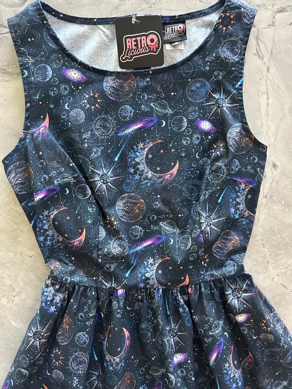 Retrolicious Space Vintage Dress - MeeeShop Women's Fashion