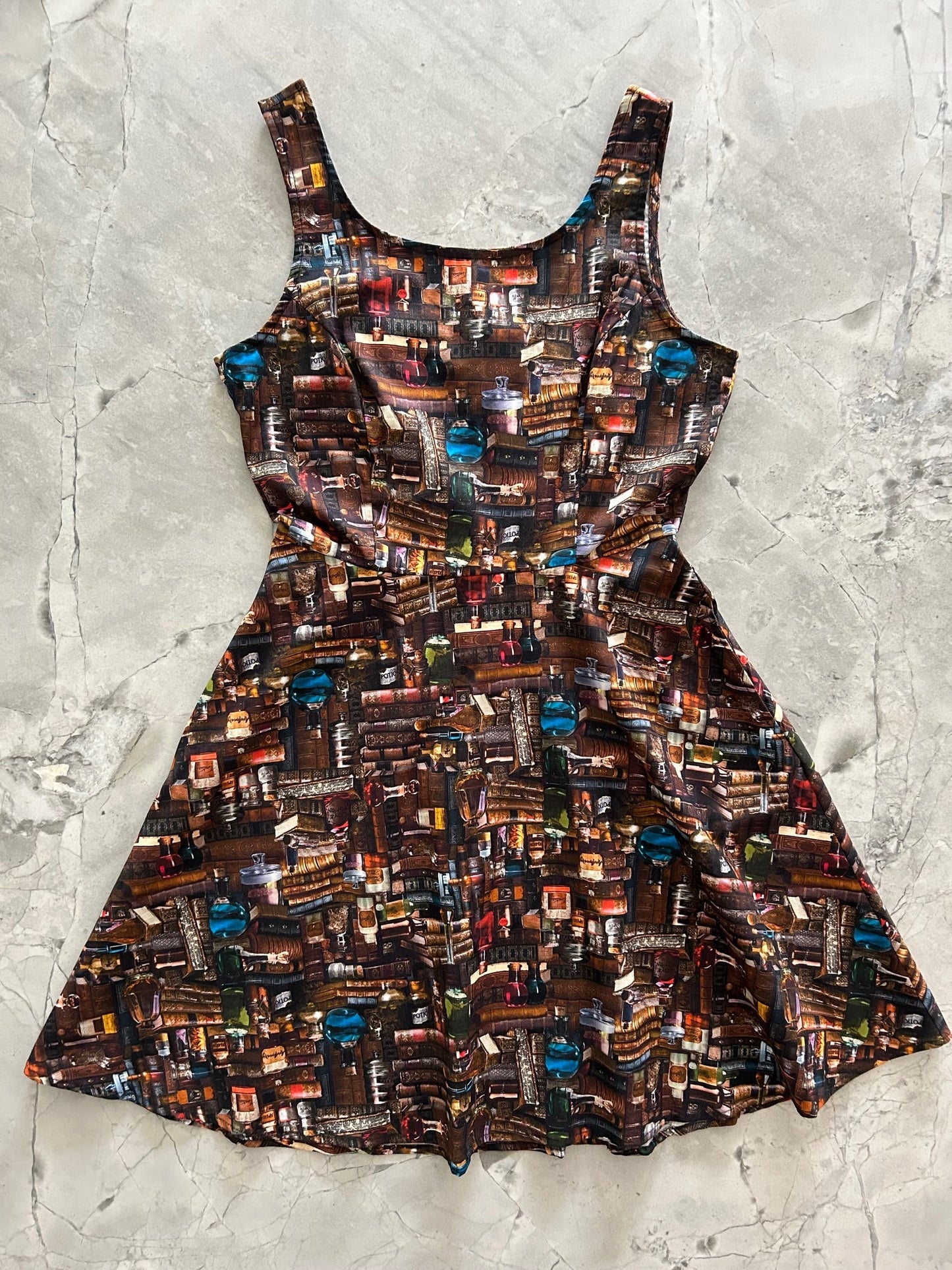 Retrolicious Spellbinding Skater Dress in XL view 5 - Spellbinding Attire