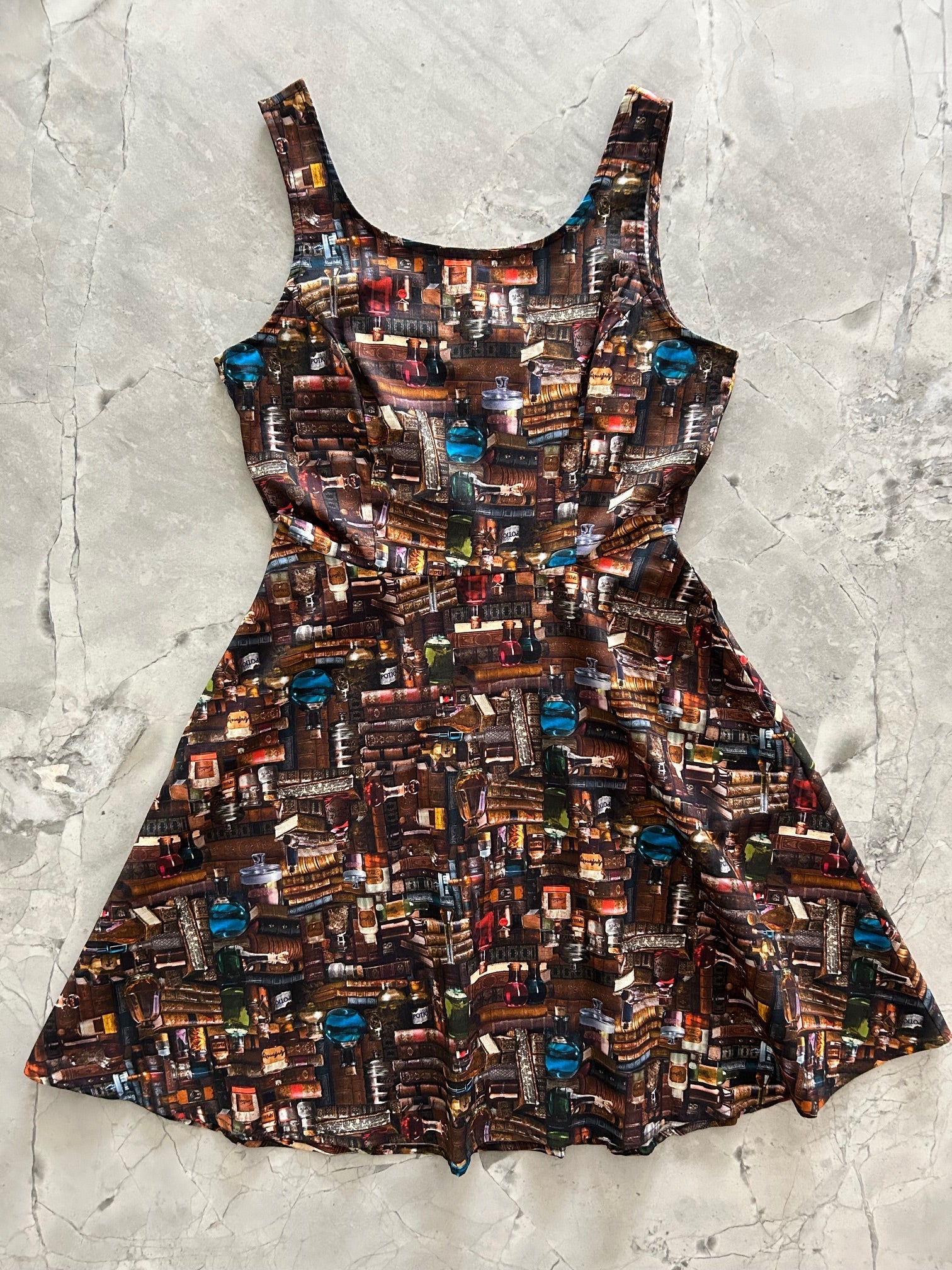 Retrolicious Spellbinding Skater Dress in XL view 5 - Spellbinding Attire
