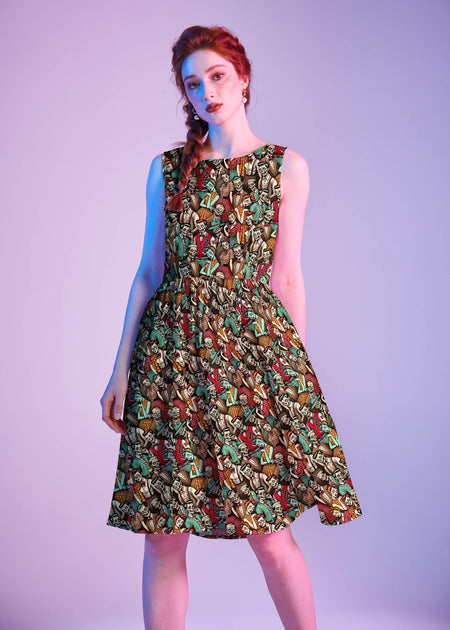 Retrolicious Zombies Vintage Dress