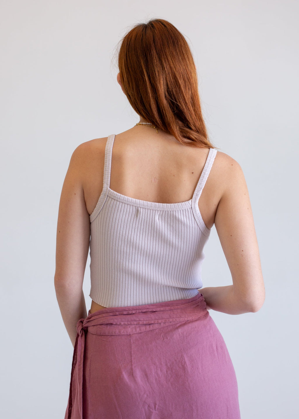 Ribbed Crop Cami