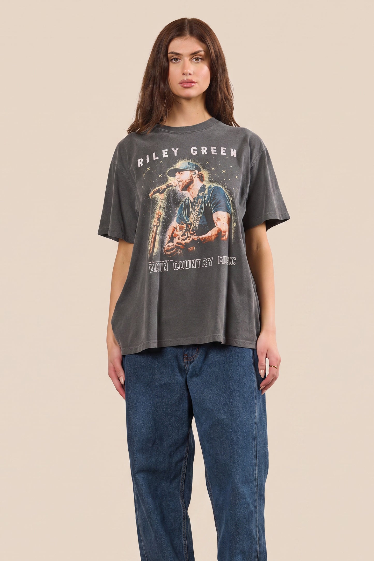 Riley Green Unisex Tee in XS - Riley Green Teeth (top)