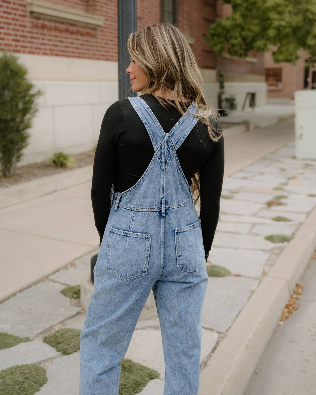 Riley Overalls view 7 - Riley Overalls True Bias (bottom)