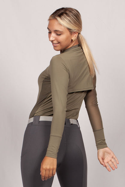 Riley Technical Top in Blush view 11