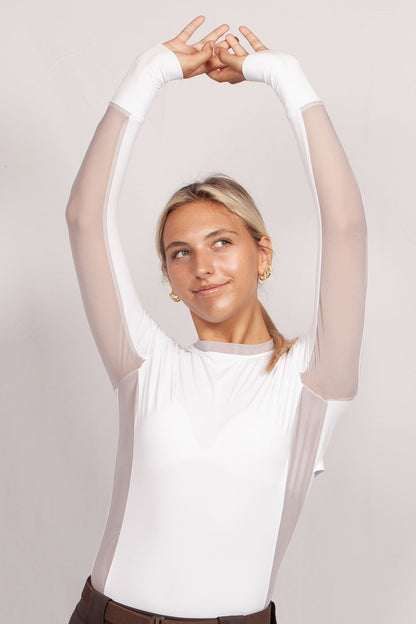 Riley Technical Top in Moss view 6