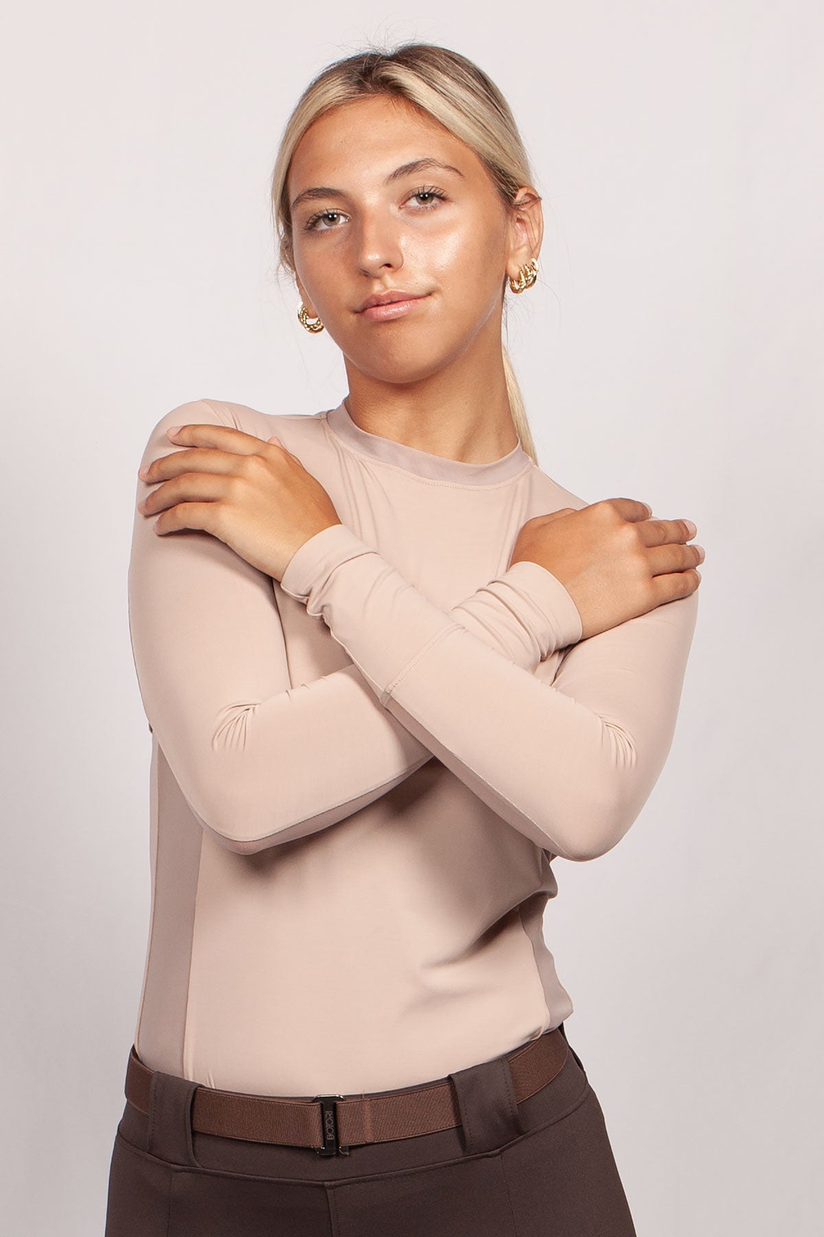 Riley Technical Top in Moss view 8