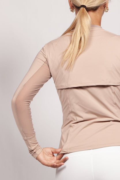 Riley Technical Top in Moss view 9