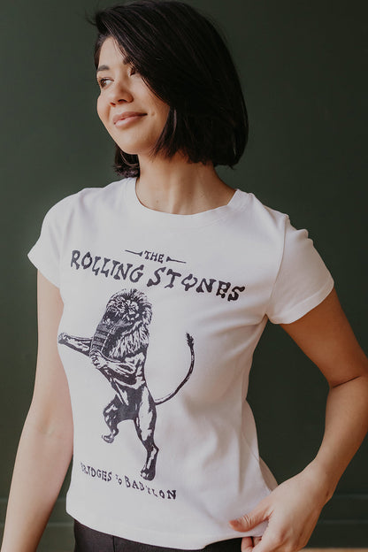 Rolling Stones Bridges to Babylon Baby Tee in XL view 5 - Rolling Stones Tee Shirts (top)