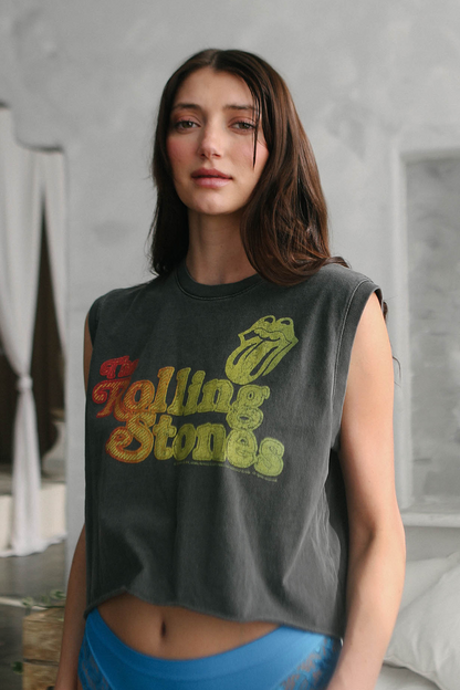 Rolling Stones Hot Stuff Tank in L view 4 - Rolling Stones Tank Top