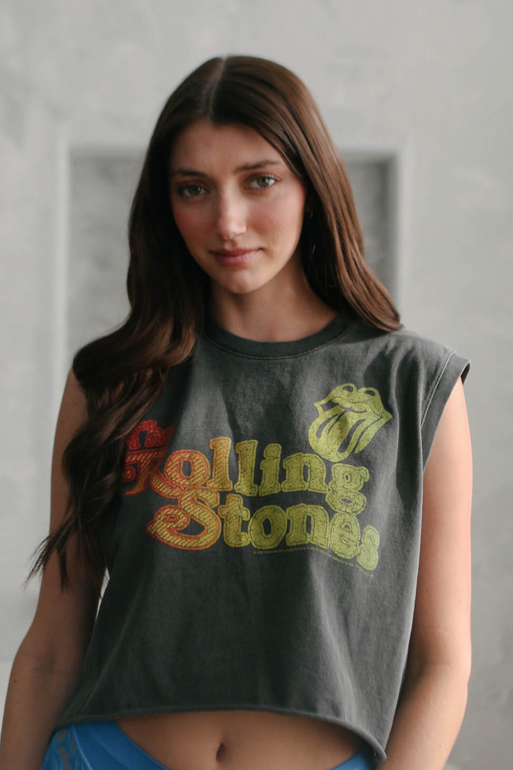 Rolling Stones Hot Stuff Tank in XS - Rolling Stones Tank Top
