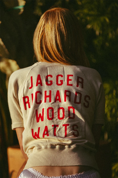 Rolling Stones Ivory Raglan Tee view 6 - Rolling Stones Tee Shirts (top)