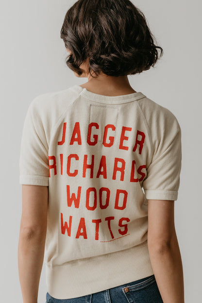 Rolling Stones Ivory Raglan Tee view 8 - Rolling Stones Tee Shirts (top)